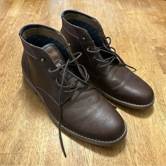 Hawker Rye | Shoes | Elegant Dark Brown Chukka Boots For Men  display picture 1